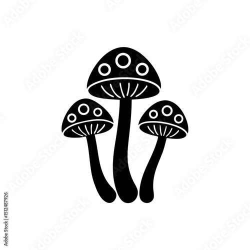 creative details Outline silhouette Single flax flower line art icon vector illustration