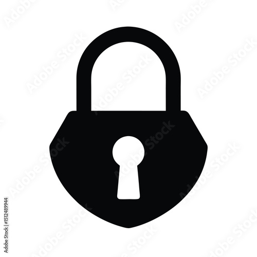 Lock Icon Vector Illustration