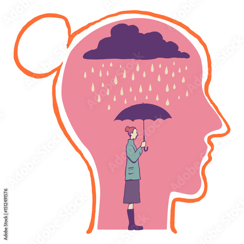 Thoughts of a girl in the rain
