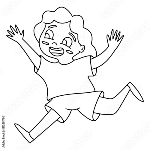 Girl enjoying life