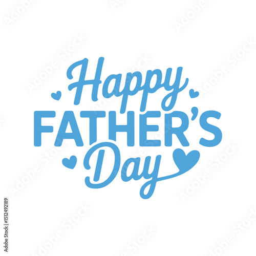 Fathers Day Vector Design – Celebrating Dad's Day	