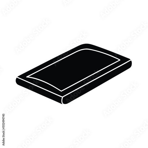 Compact Sleeping Mat Icon Vector Illustration