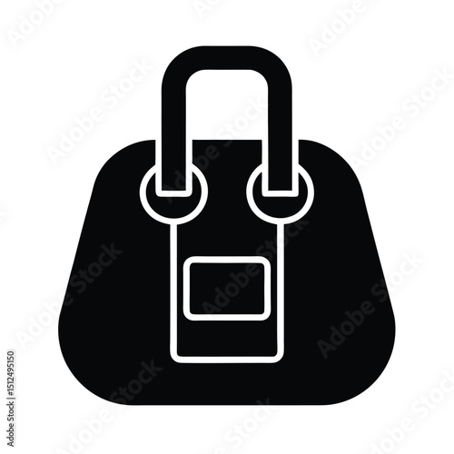 Dry Bag Buckle Icon Vector Illustration