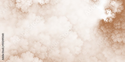 Abstract Fractal Cloudscape: An ethereal digital composition that captures the intricate beauty of nature's cloud formations. The fractal design presents a sense of depth and movement. Design