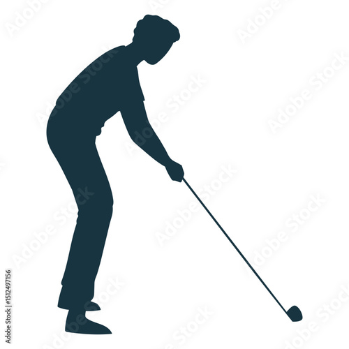 Player ball club t shirt trousers silhouette
