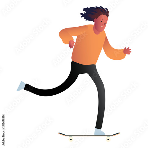 Guy skater character