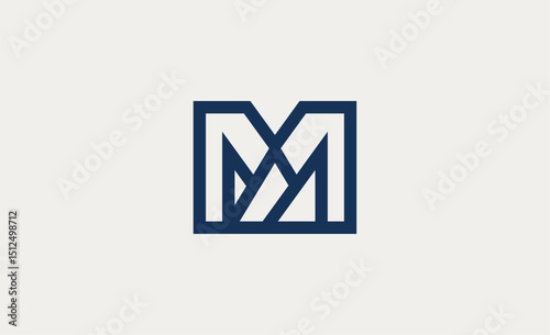 Crown Logo with Letter  M. Elegant, King, Royal and Premium concept for Luxury and jewellery Brand.