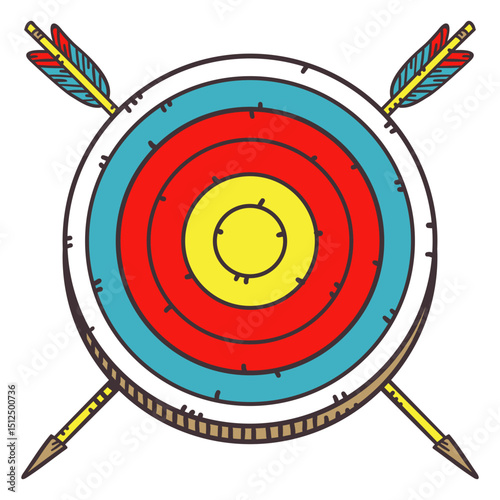Bull's eye target