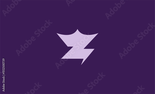 Crown Logo with Letter Z. Elegant, King, Royal and Premium concept for Luxury and jewellery Brand.