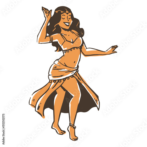 Belly dancer people