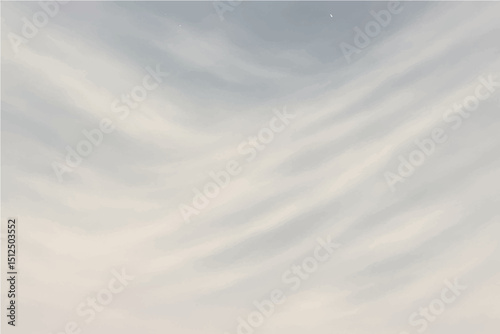 abstract A smooth grey silk wave background with flowing texture and soft fabric pattern