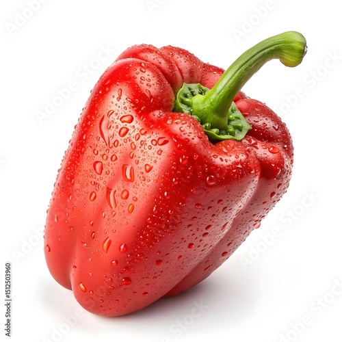 Fresh Red Bell Pepper, A Vibrant Addition to Healthy Eating