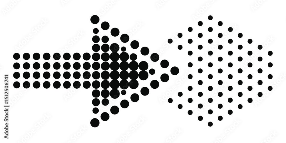 black and white cursor