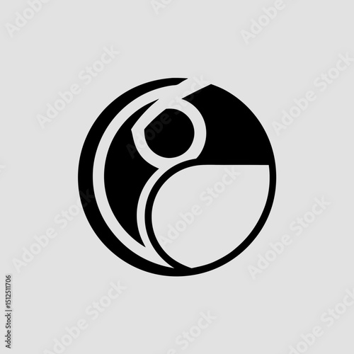 Chameleon with changing color effect vector illustration