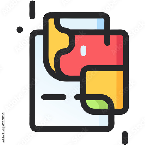 Sandwich Vector Illustration Icon Graphic Food Meal Fastfood Design