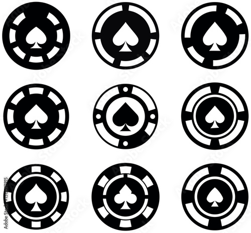 Scroll and Parchment Icon Set: Ancient Document Silhouettes