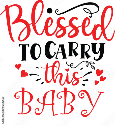 Baby loading please wait announcement graphic