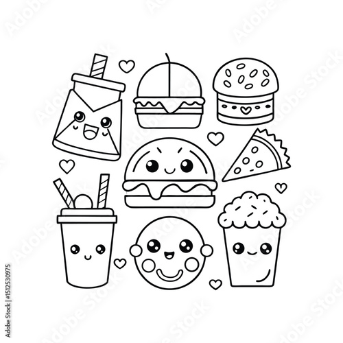 fast food icons