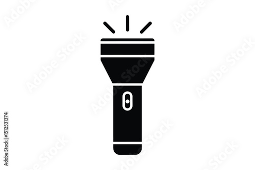 Portable handheld flashlight, emergency light, led torch, camping and outdoor use
