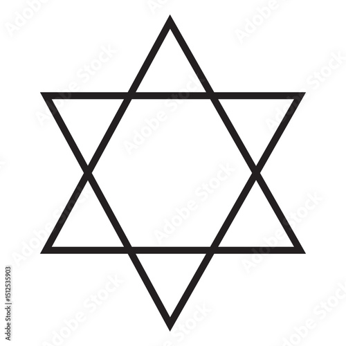 Judaism religious symbol