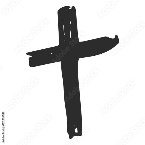 Cross scribble