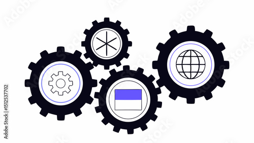 Globalization Concept  vector illustration