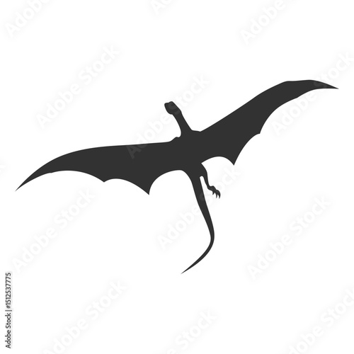 Dragon neck silhouette
