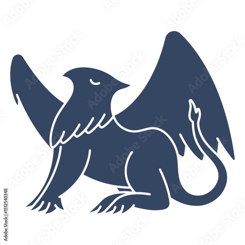 Griffin cut out black