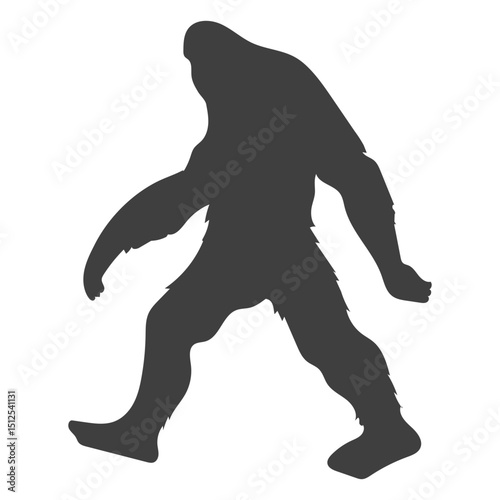 Monster creature beast bigfoot black