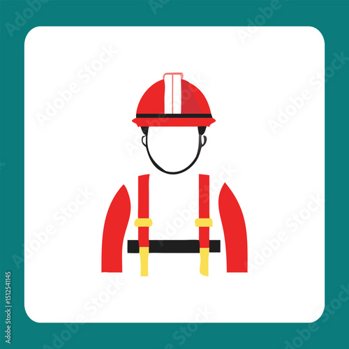 construction worker in helmet