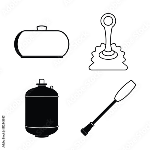 LPG Tank, Gas Cylinder, and Propane Tank Illustrations  A Comprehensive Guide to Gas Storage and Handling
