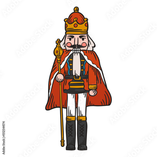 Nutcracker cute doll