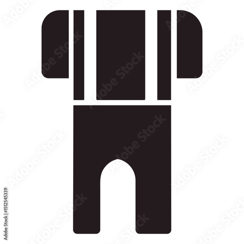 Lederhosen traditional clothing black