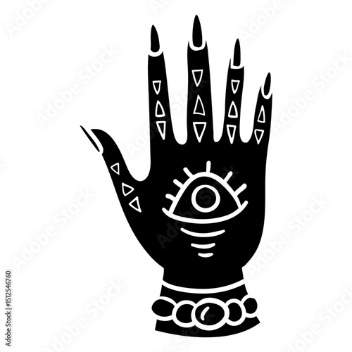 Magic hand palm