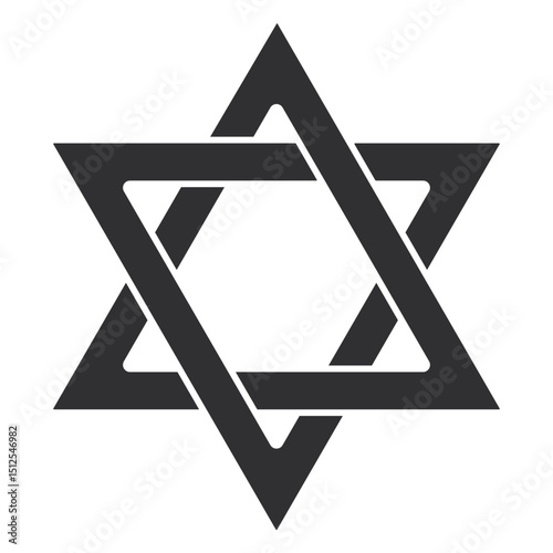 Jew star of david stroke