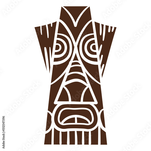 Hawaiian tiki mask
