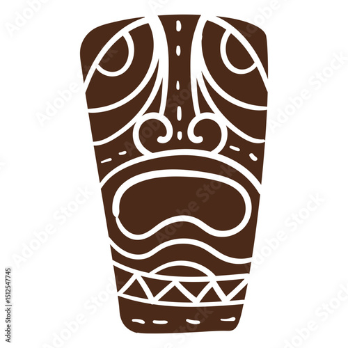 Mask tiki hawaii