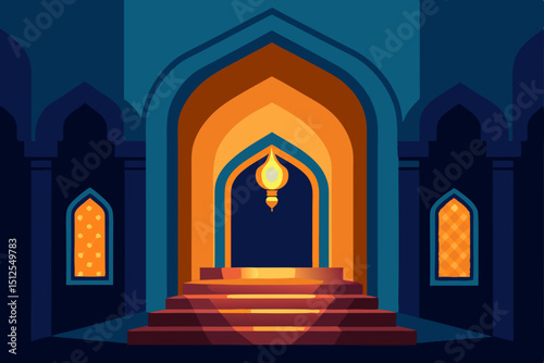 entrance of the mosque