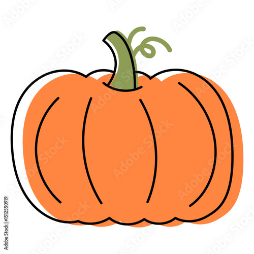 Big pumpkin vegetable