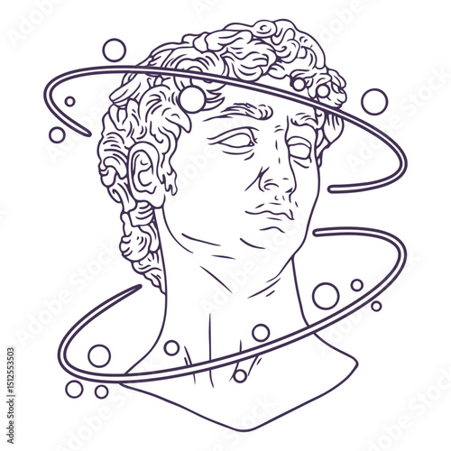 Greek man sculpture people
