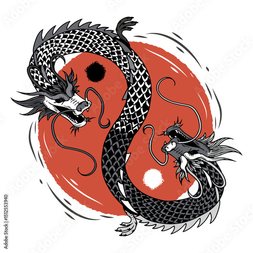 Two headed dragon