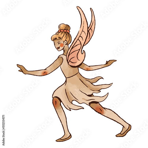 Fairy color stroke move