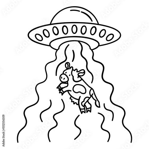 Abduction of a cow