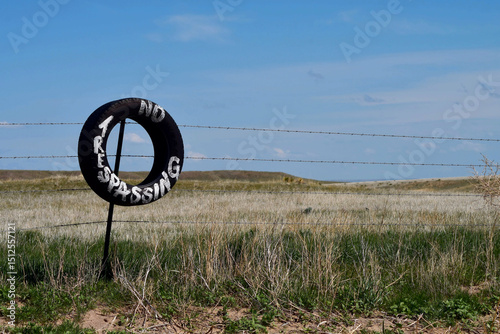 No trespassing beyond this point
