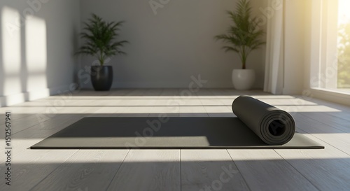 Serene Yoga Studio Minimalist Home Yoga Space Design Inspiration