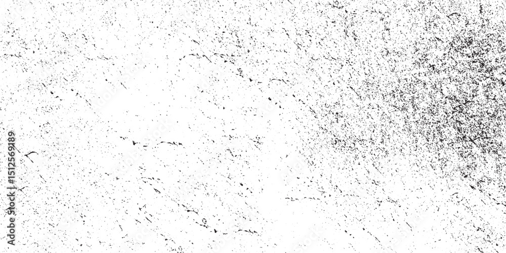 Black distressed grain texture for design use. Subtle grunge effect on white cement base grunge texture. old canvas pattern textured for overlay or screen scratch effect Overlay textures set stamp wit