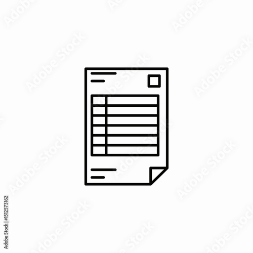 job application form icon sign vector