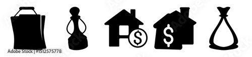The four stages of investing showing various financial decisions, a guide