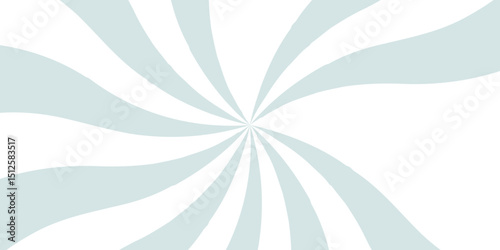 White and gray retro background with rays cartoon texture background. vector illustration circle light banner cartoon add design. Spiral radial striped backdrop design. Vintage sunrays illustration