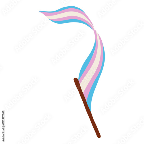 Flag pole gay flat transgender